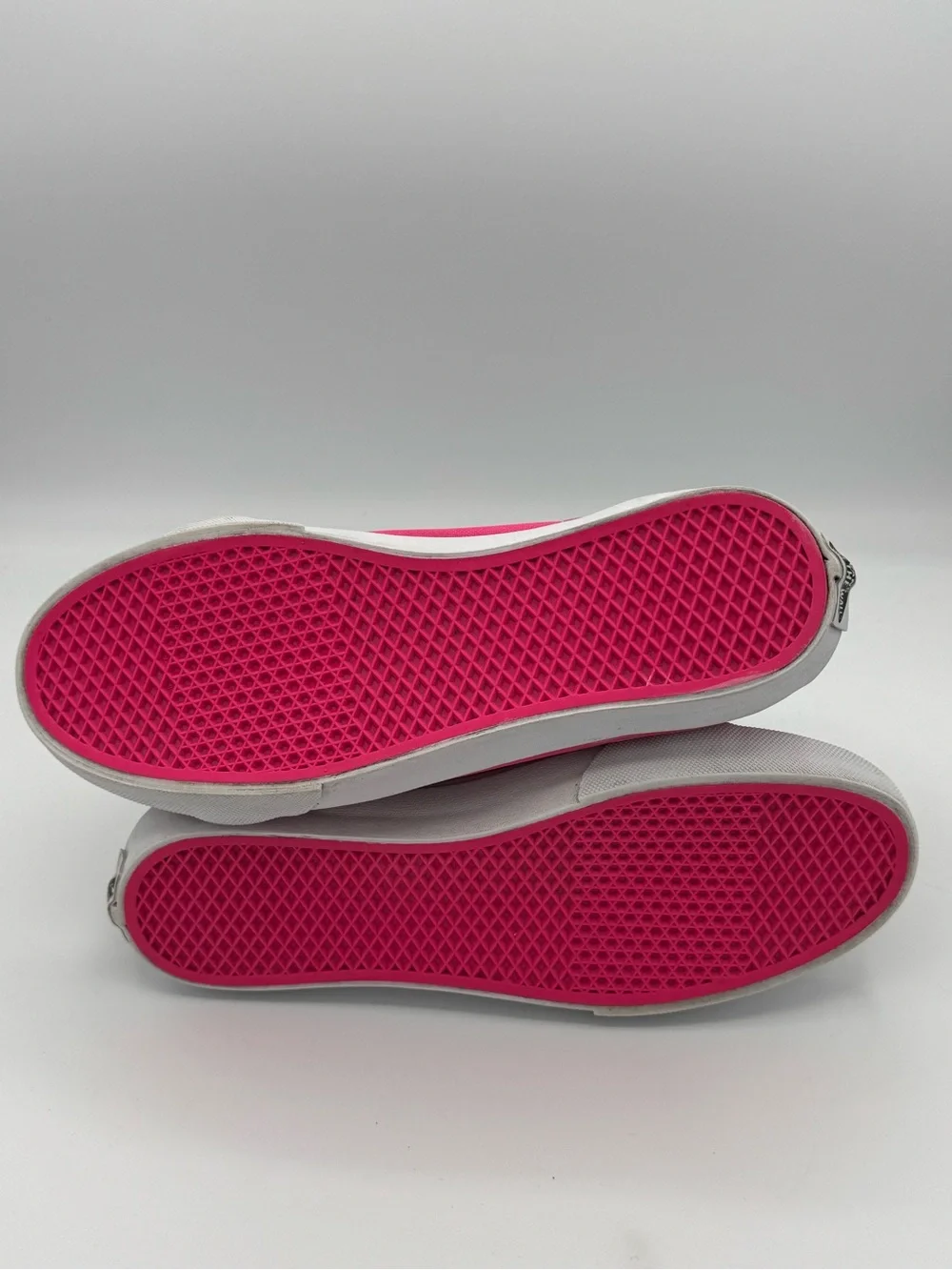 Vans Sk8- HiSlim Retro High Top Sneakers- Hot Pink and Black